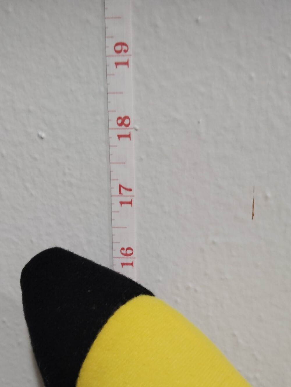 16 Inch Pokemon Pikachu Yellow Plush with Black Ear Tips and Red Cheeks - Picture 2 of 7